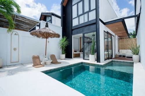 Designer 1BR Canggu Villa | Pool & Office Nook