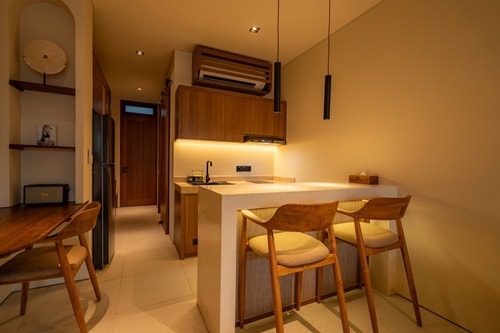 1BR Canggu By The Pool Studio | Workspace