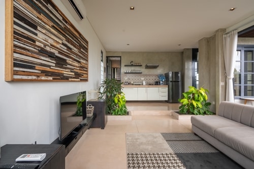 2BR Central Seminyak Suite | Pool with City View