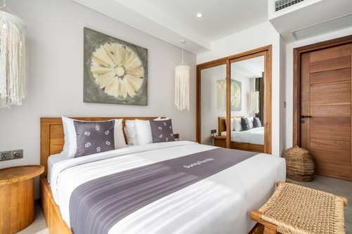 2BR Stylish Canggu | Rooftop Gym, Sauna & Pool