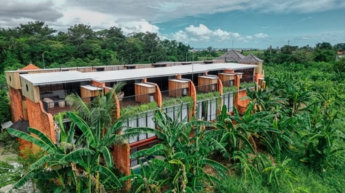 1BR Canggu Villa | Chic Pool & Paddy Rooftop View