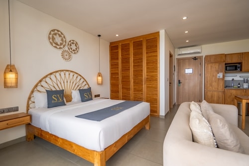 Oceaniew 1BR Canggu | Yoga, Pool & Working Space