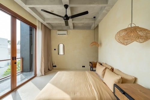 1BR Canggu Haven Villa: Romantic Pool & Bathtub