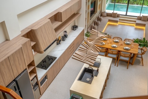 3BR Designer Paddy View Villa near Berawa Beach