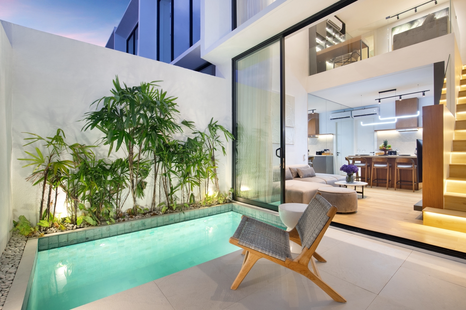Modern Canggu 2BR Villa w/ Private Pool, Prime Loc