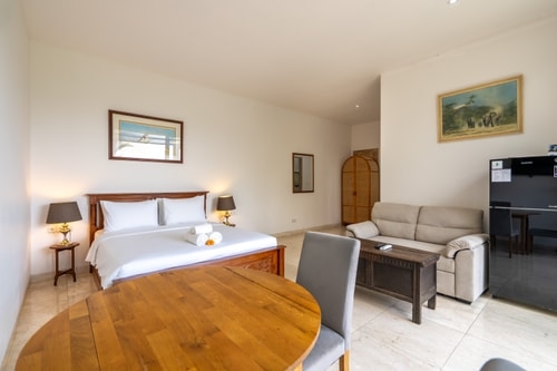 Ubud 1BR Suite | Kitchen & Serene Paddy Pool View