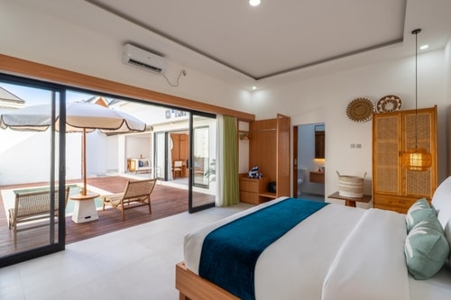 2BR Stylish Seminyak near Beach | Poolside Living