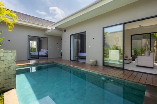 3BR Sleek Pererenan Pool Villa | Near Seseh Beach