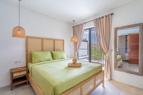 3BR Refined Near Berawa Beach Villa | Sleek Pool