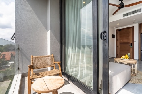 Beachside 2BR Canggu | Pool, Sauna & Rooftop Gym