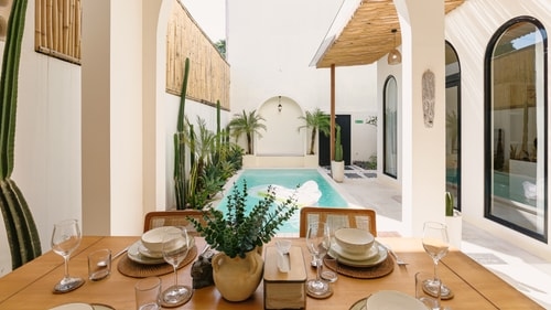 3BR Aesthetic Pool Villa | Walk to Berawa Beach