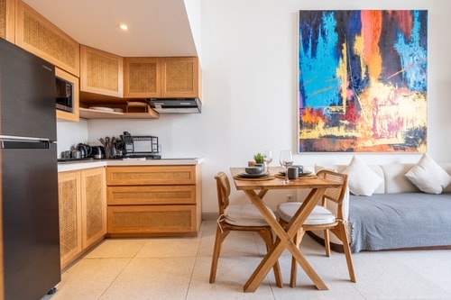 Modern 1BR Loft | Pool, Near Batu Bolong Beach