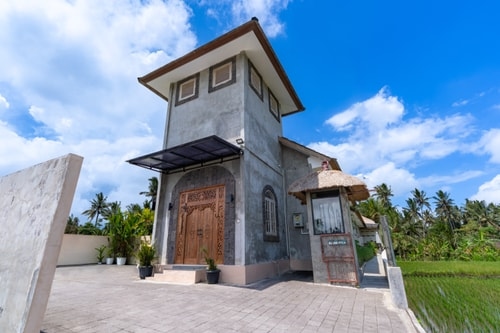 1BR Ubud Deluxe | Balcony Pool & Rice Fields View