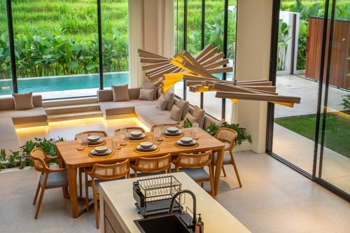 3BR Designer Paddy View Villa near Berawa Beach