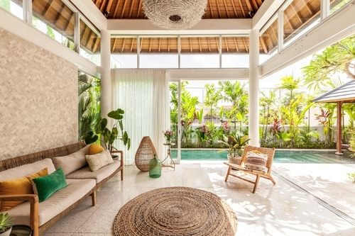 Family 2BR Villa walking distance to beach