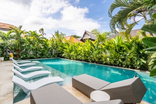 1BR Canggu Studio | Rooftop Gym, Sauna & Pool