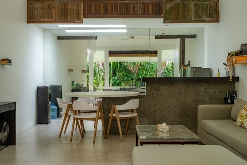2BR Seminyak Garden Pool Retreat Villa, Work Space