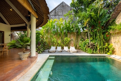 Designer 2BR Canggu Villa | Poolside Garden Living