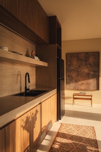 Refined 1BR Canggu Rice Field Balcony Villa & Pool