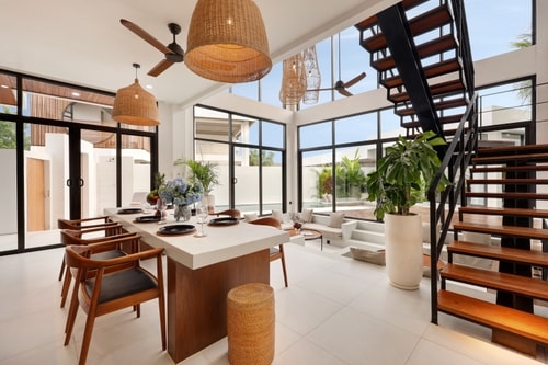 Modern Canggu 3BR Villa w/ Serene Ambience & Pool