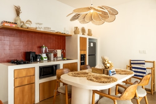 1BR Canggu Rooftop View Villa | Near Berawa Beach