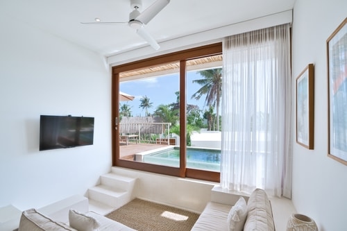 1BR Sunset Deck Canggu Apart | Pool, Near Cafés