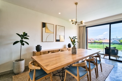 Canggu 2BR Villa - Padyy Views Rooftop w/ Jacuzzi