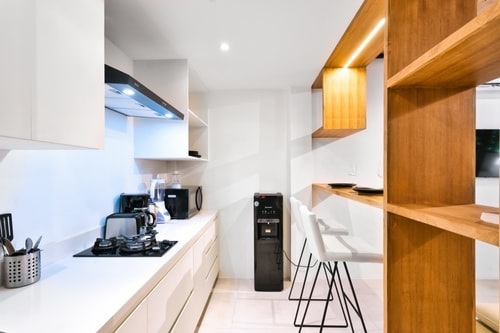 Canggu 1BR Stylish Apart | Balcony & Pool Access