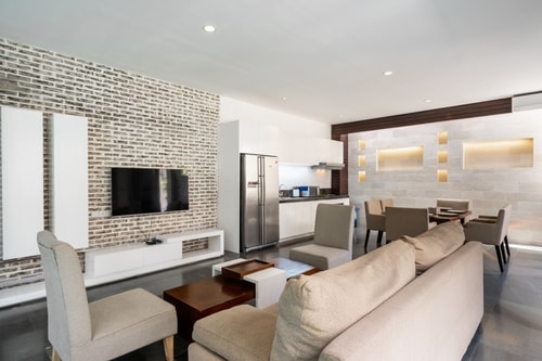 3BR Beachside Villa | Club House, Pool & Gym