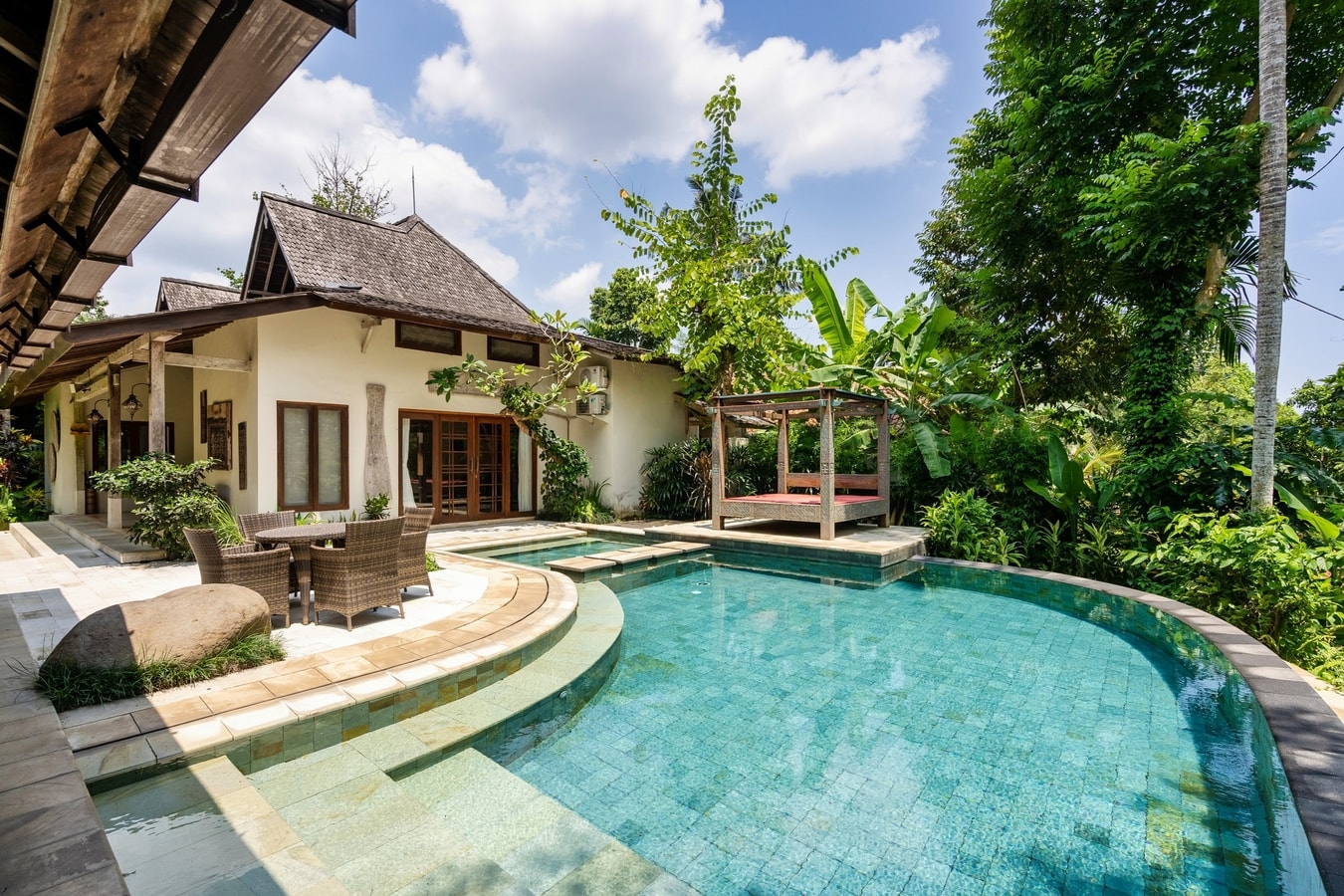 4BR Ubud Nature Design Villa - Pool & Garden