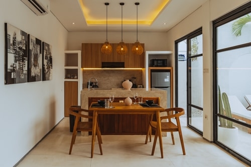 1BR Mediterranean Central Canggu Stay | Sleek Pool