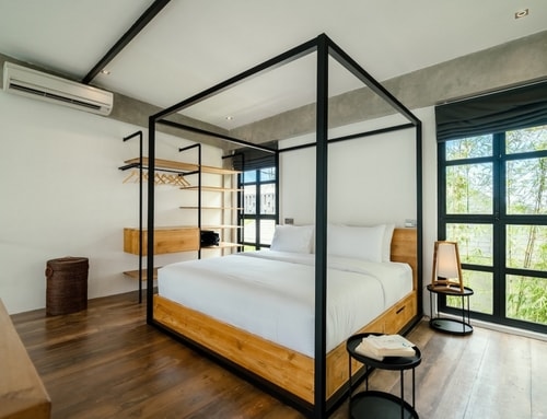 Canggu 1BR Modern Loft – Near Cafés, Pool & BBQ