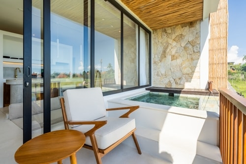 Luxury 1BR Canggu Apart: Pool, near Canggu Beach