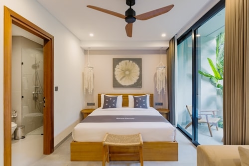 Canggu 1BR Suite | Outdoor bathtub, Pool & Gym