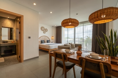 1BR Beachtown Canggu Suite | Pool & Co-Working
