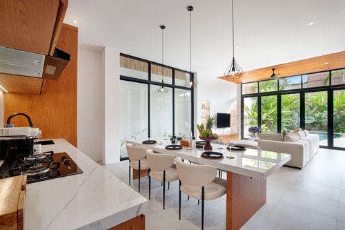 Canggu Luxury Excape 3BR Villa w/ Rooftop & Pool