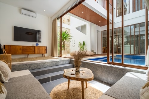 Beachtown 2BR Bingin Villa | Pool & Rooftop Lounge