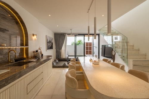 1BR Near Pererenan Beach Apart with Designer Pool