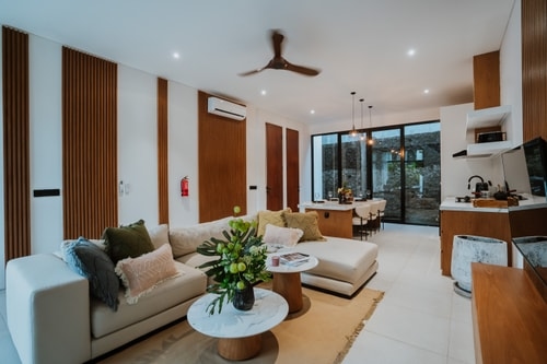 Canggu Stylish 3BR Villa Escape W/ Rooftop & Pool