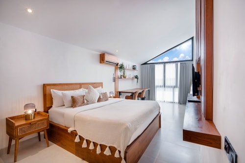 Designer 1BR Canggu Villa | Pool & Office Nook