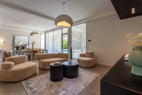 Canggu Designer 3BR Villa - Private Pool & Balcony