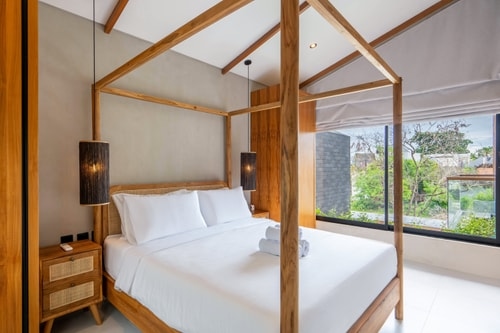 2BR Modern Haven Canggu Villa | Pool & Balcony