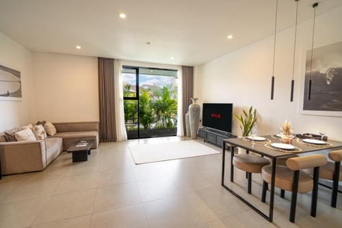 2BR Private Pool Canggu Suites | Yoga & Workspace