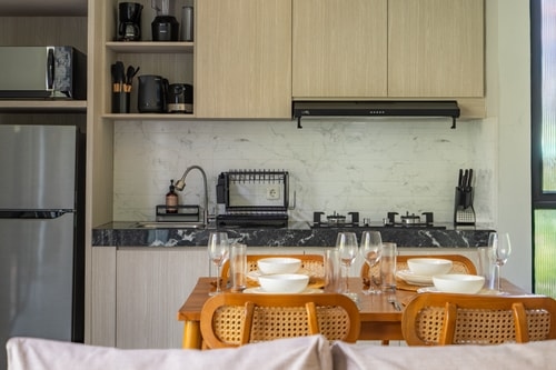 Modern 2BR Villa near Seseh Surf | Pool & Bathtub