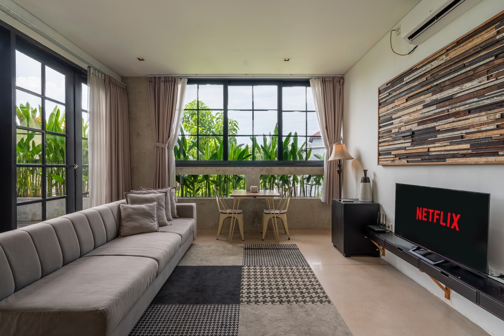 2BR Central Seminyak Suite | Pool with City View