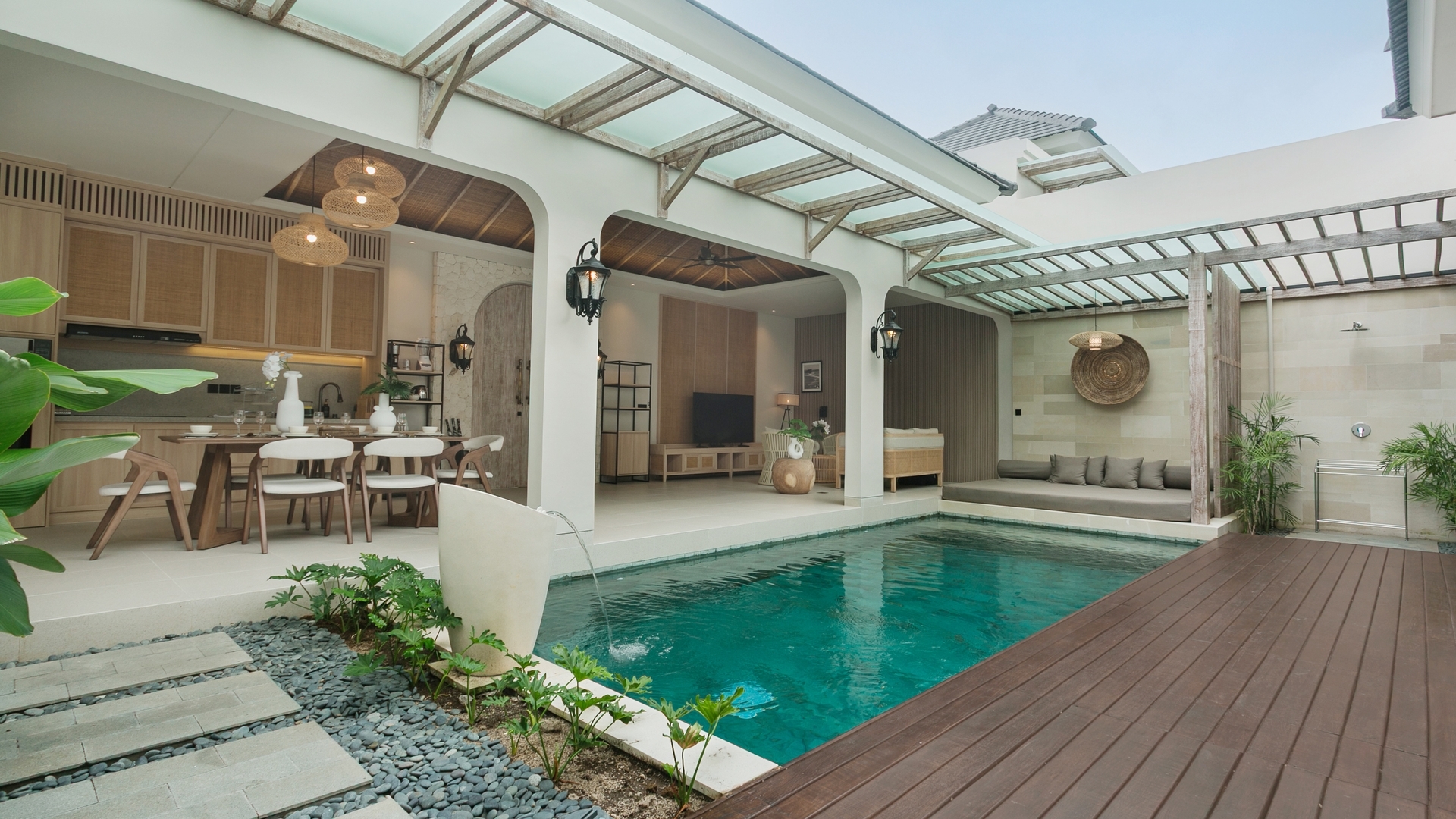 2BR Canggu Retreat Villa | Pool & Bathub Bliss