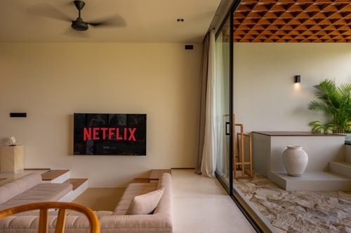 1BR Luxury Suites Canggu | Rice Field Balcony View