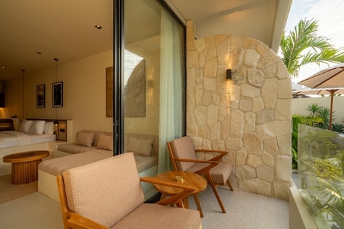 Canggu 1BR Paddy View Studio | Pool & Co-Work Hub