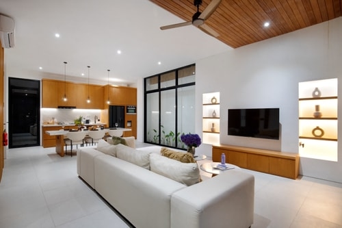 Canggu Luxury Excape 3BR Villa w/ Rooftop & Pool