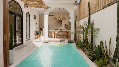 3BR Aesthetic Pool Villa | Walk to Berawa Beach